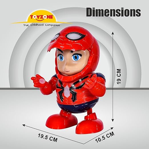 Dance Hero-2.0 Electronic Toy | Dancing Hero | Music with Dance Movement | Light & Music | Age 12+ Months